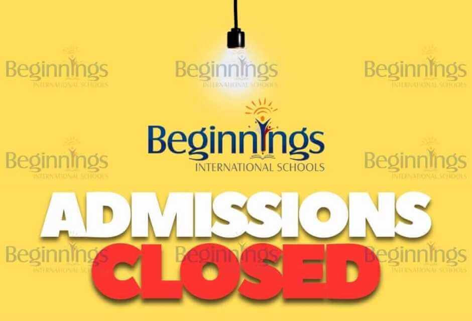 Admissions Closed Till February – Reserve Your Slot Now for March Session | Beginnings International Schools